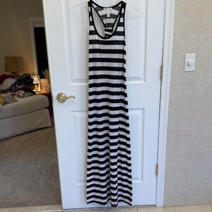 Ambiance Black and White Striped Top